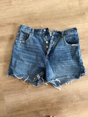 By Together Blue Denim Shorts